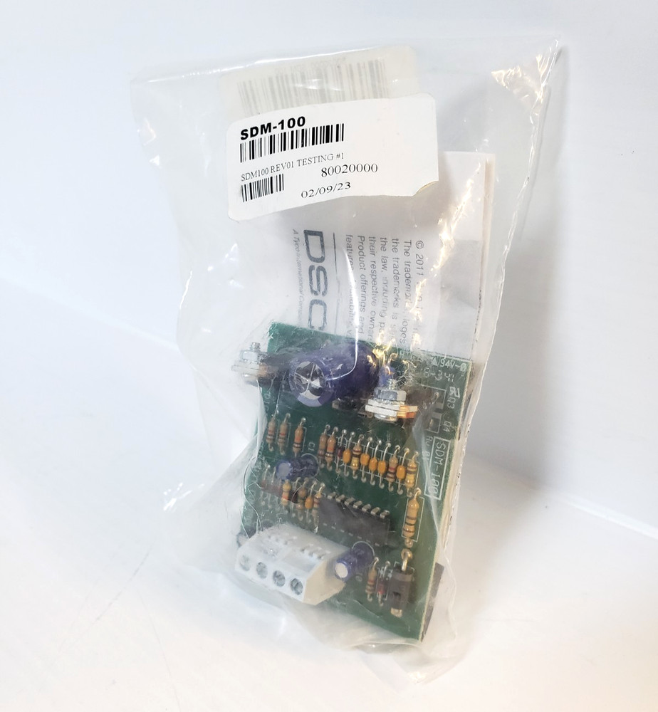 NEW - DSC SDM-100 Siren Driver Module Control Board Security Alarm Fire System