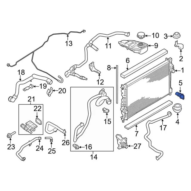 Genuine Ford Drain Plug 6G9Z-8115-A