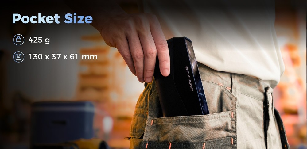 Einstar Rockit Portable 3D Scanner | Dual Blue Laser & IR | Reverse Engineering
