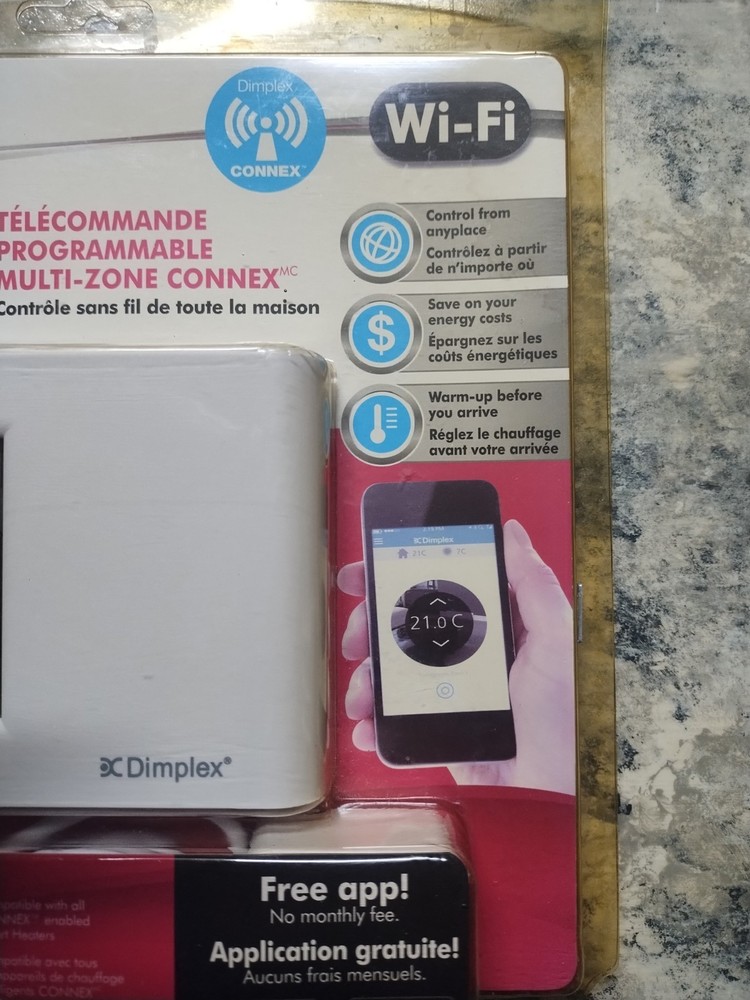 NIB New Dimplex Multi Zone Programmable Connex Controller Thermostat CX-WIFI