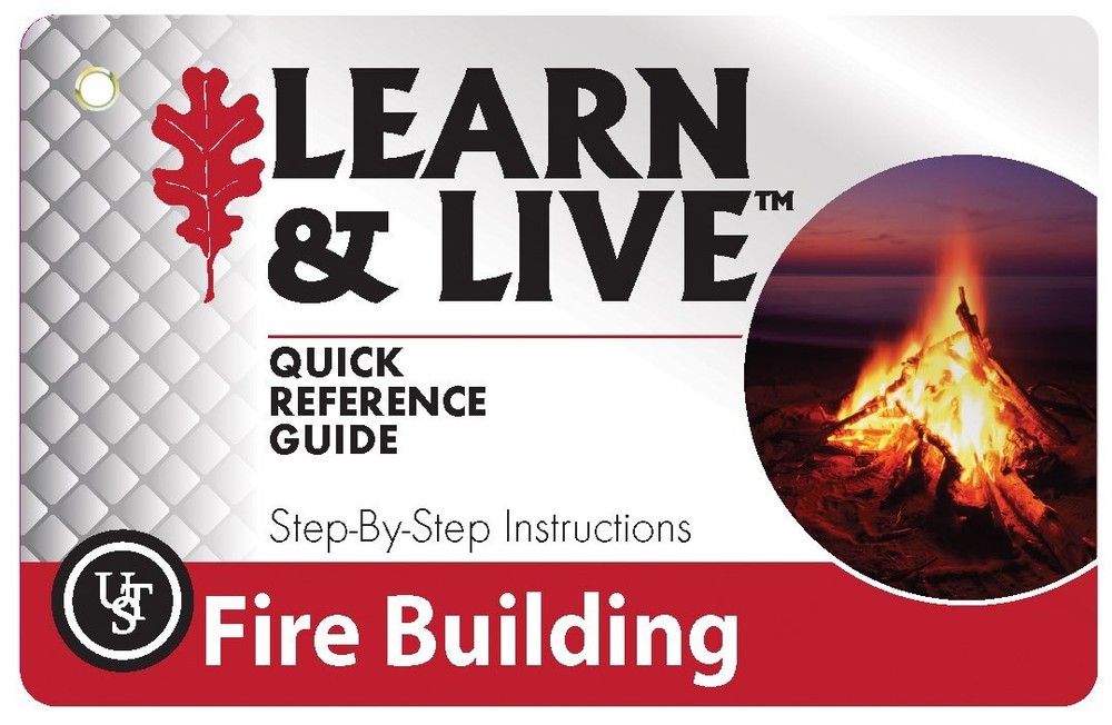 UST Learn & Live Educational Card Set, Fire Building, Cards