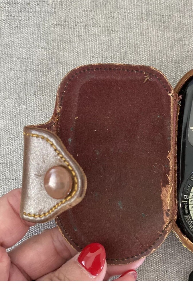 WESTON MASTER II Model 735 UNIVERSAL EXPOSURE LIGHT METER W/ CASE & Book