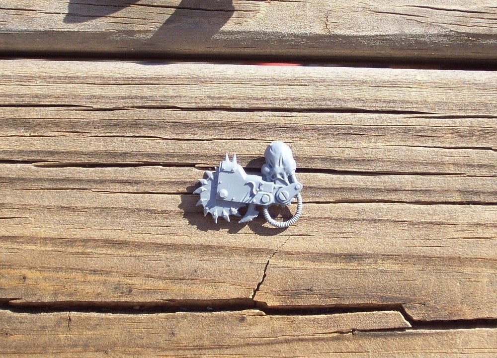 40K Orks Nobz Killsaw Cybork Arm Bits