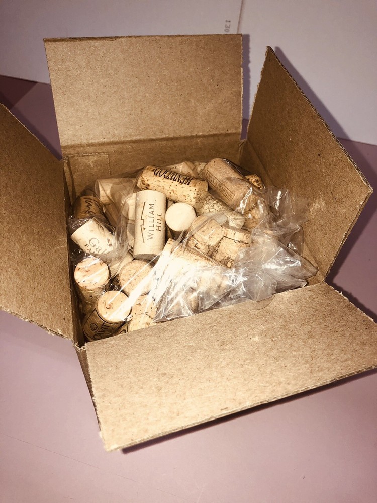 100 Used Wine Corks for Crafting DYI