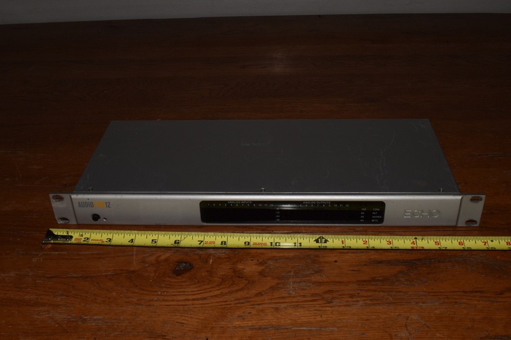 ECHO AUDIOFIRE12 AUDIO INTERFACE USED