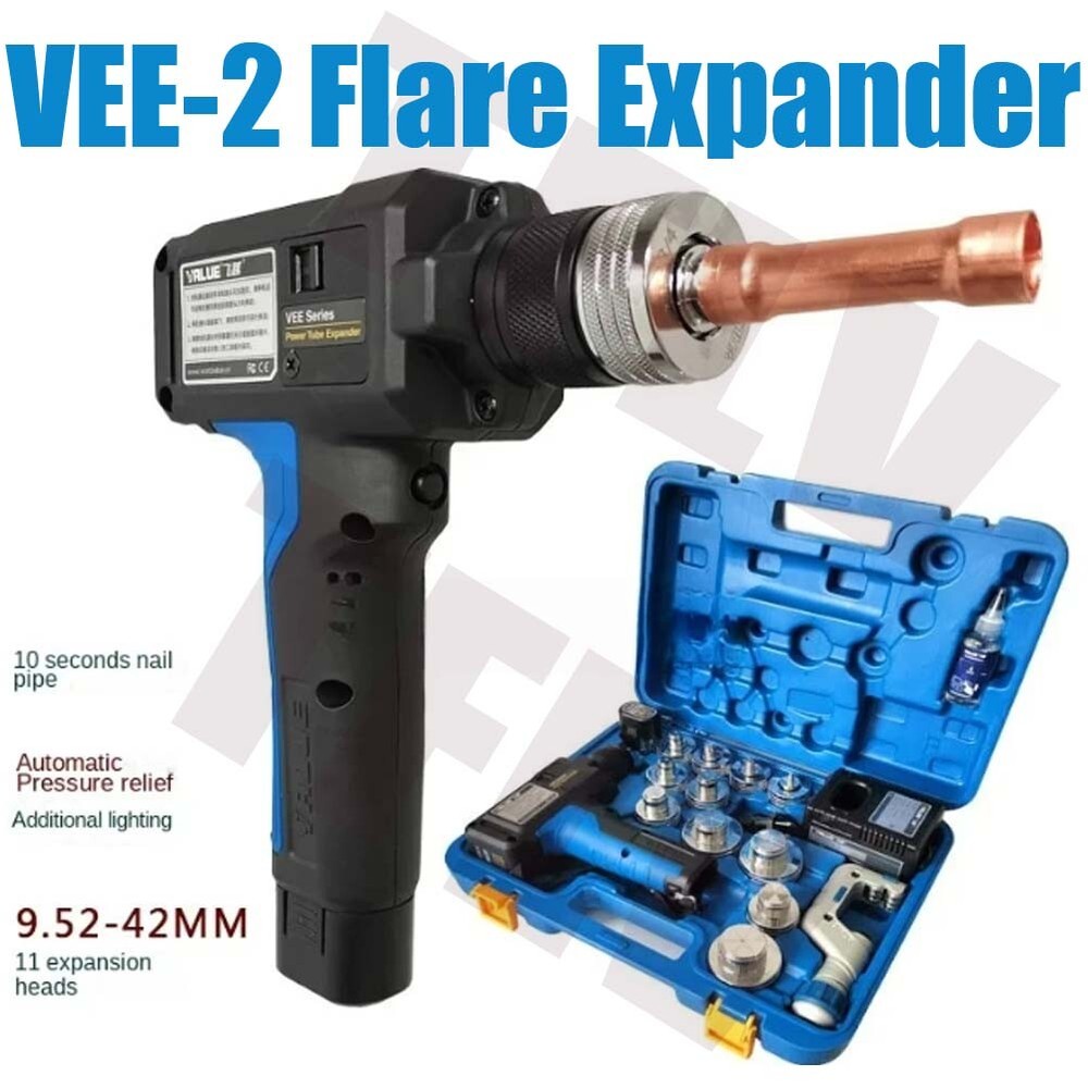New Lithium Battery 2000mAh 7.2V VEE-2 VALUE Automatic Electric Tube Expander
