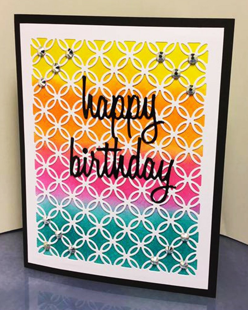 Sizzix Thinlits Celebration Words: Script 13PK set #660223 Retail $22.99 Holtz