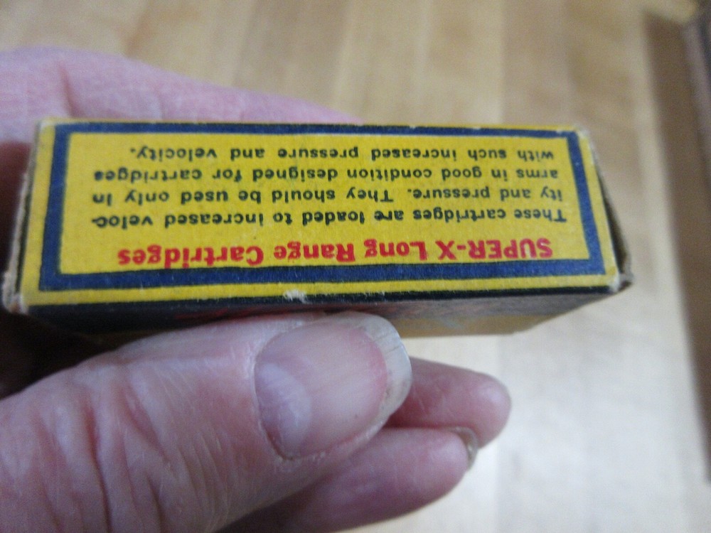 Empty Ammo Box Western Super-X 22 Short (w17) #24