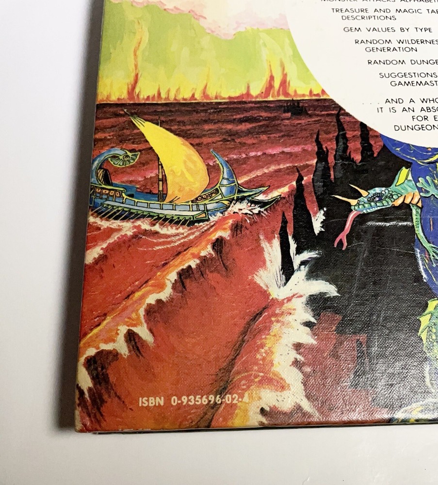 Advanced Dungeons & Dragons Dungeon Masters Guide 1979 Revised TSR Gary Gygax