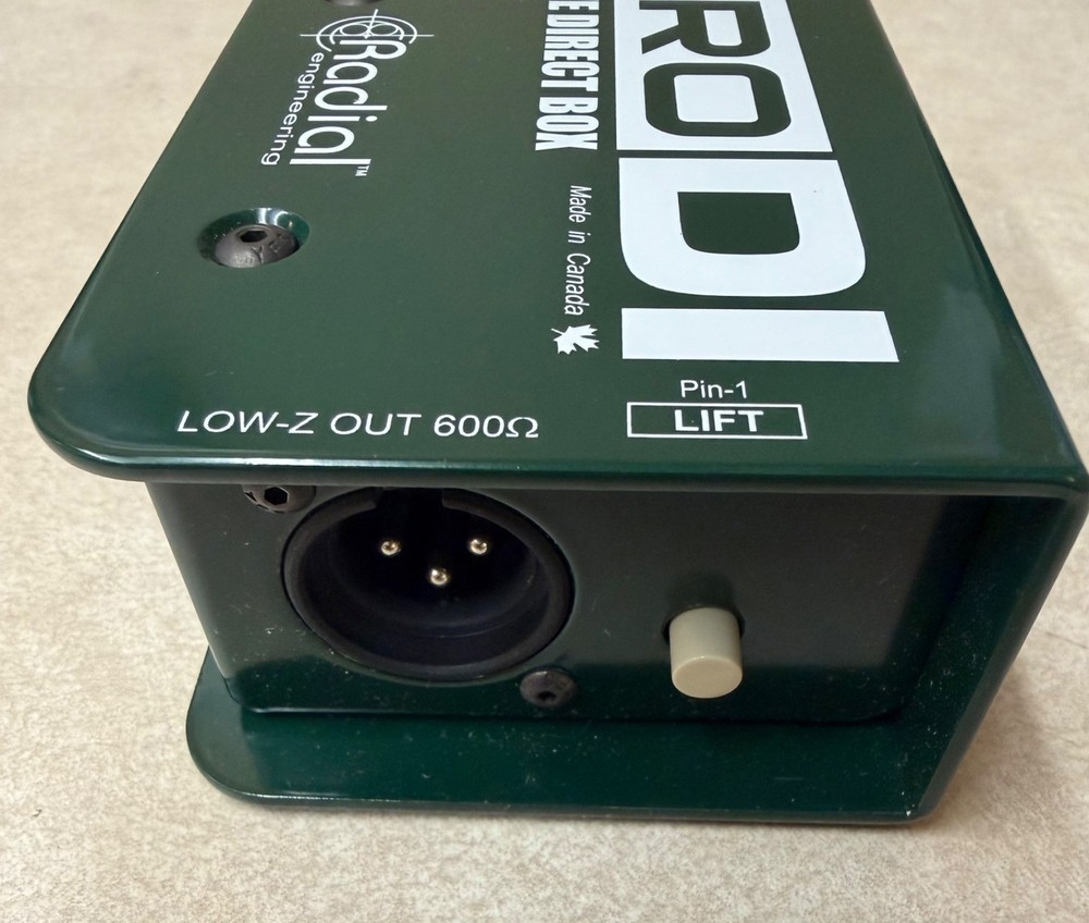 Radial Engineering Pro DI Passive Direct Box Pro DI