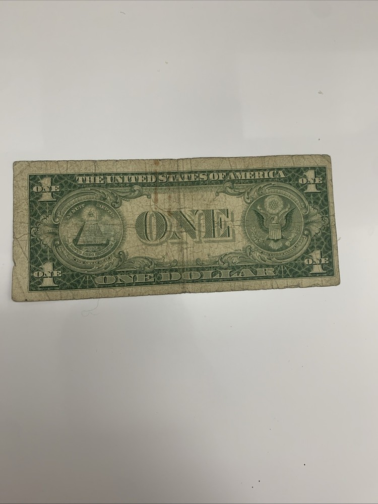 1935 G One Dollar Silver Certificate Star Note