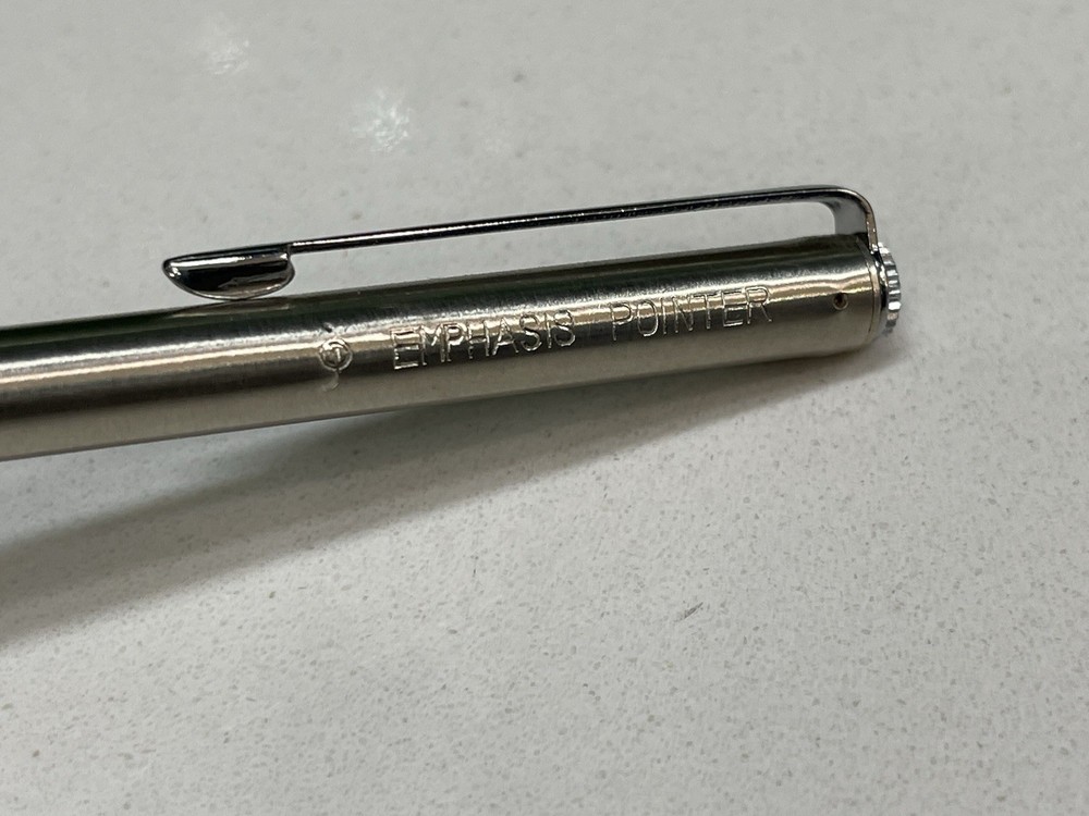 Vintage Stainless Steel Telescoping Emphasis Pointer