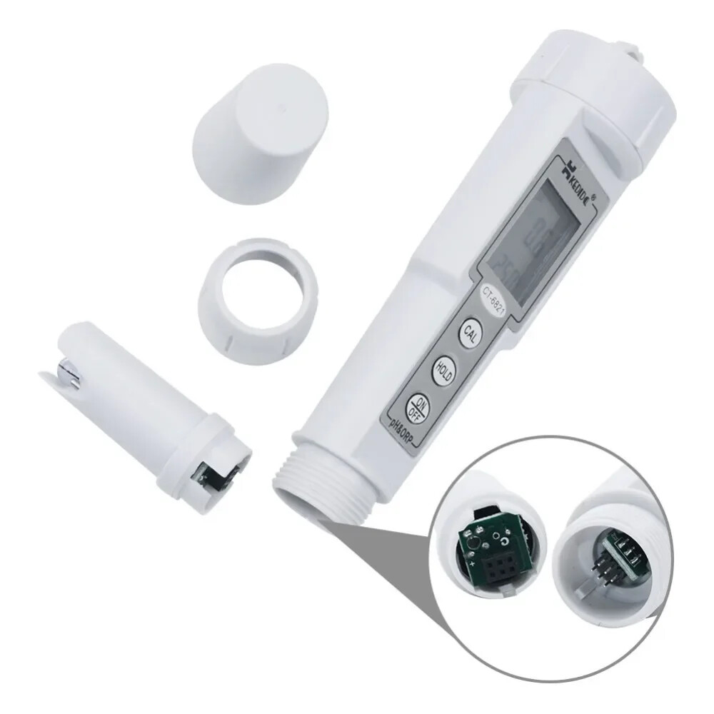 CT-6821 Automatic Tool Digital PH Meter Waterproof PH & ORP Meter Portable Pen