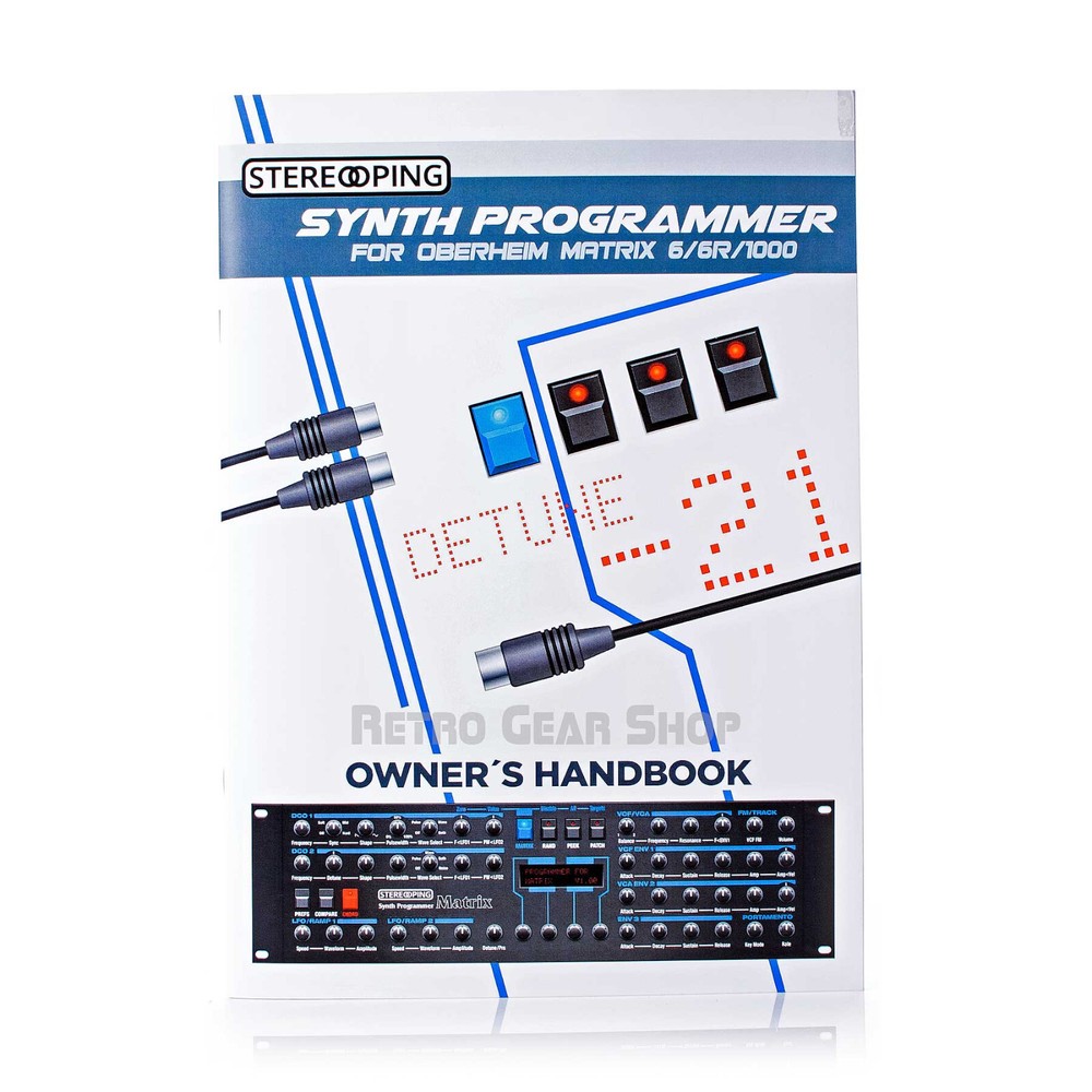 Stereoping Programmer Matrix Midi Controller for Oberheim 1000/6/6R Preorder