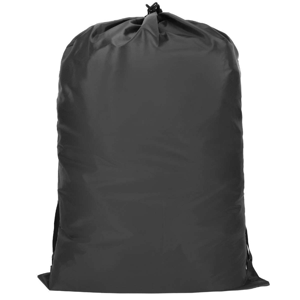 Large Laundry Bag Washing Clothes Storage Strap Heavy Duty Drawstring Adjustable
