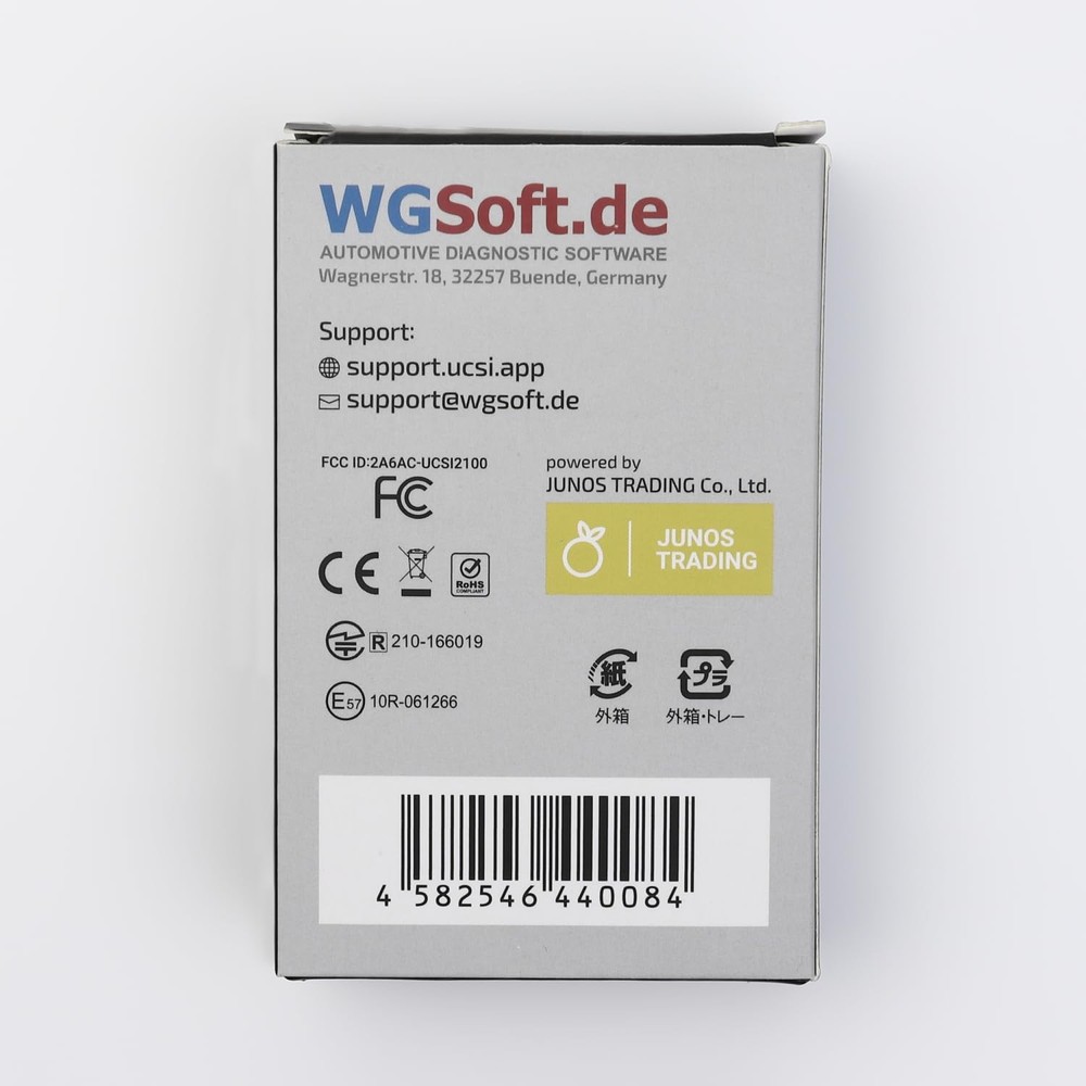 OBD2 Scanner UCSI-2100 Bluetooth 4.0 for BimmerCode & MotoScan iOS Android