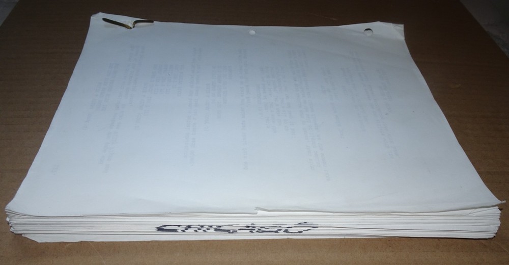 Chicago 2002 Musical Screenplay Full Script by Bill Condon