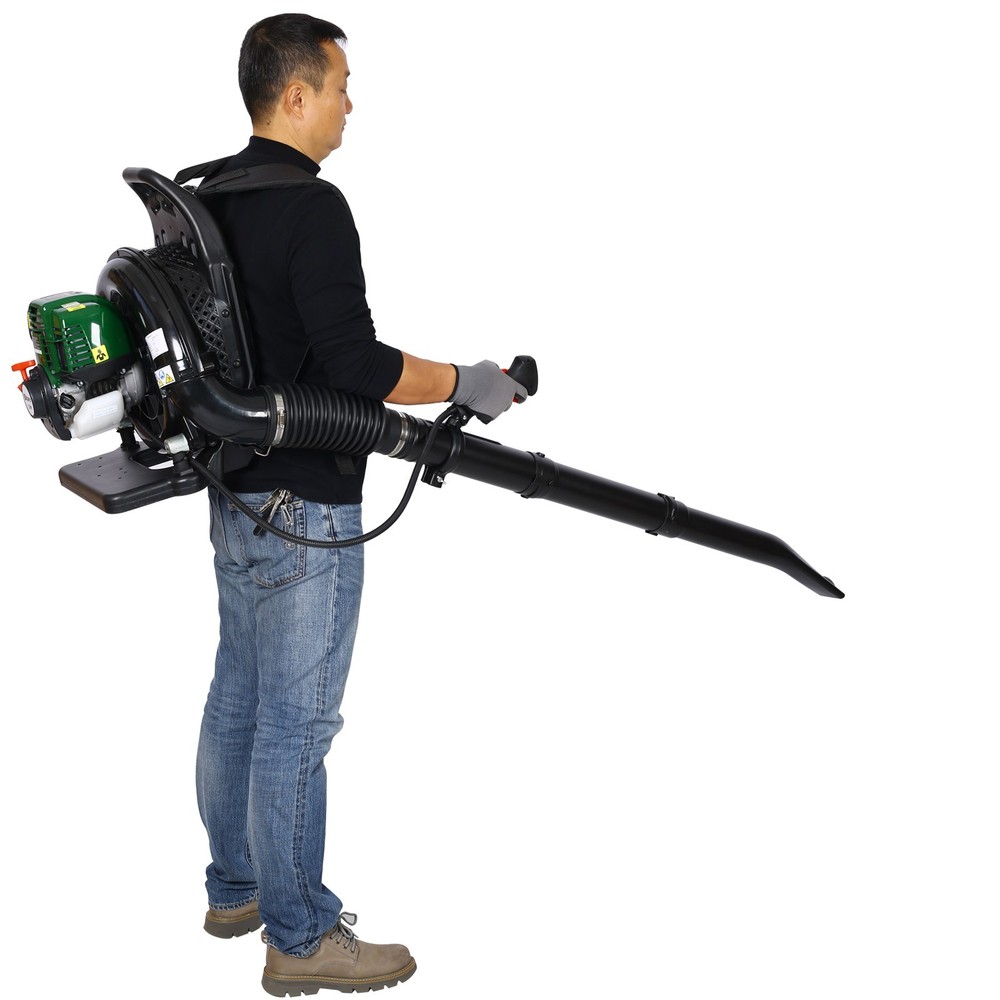 4-Stroke Backpack Leaf Blower 37.7cc 1.5HP 580CFM Super Light 16.5lbs
