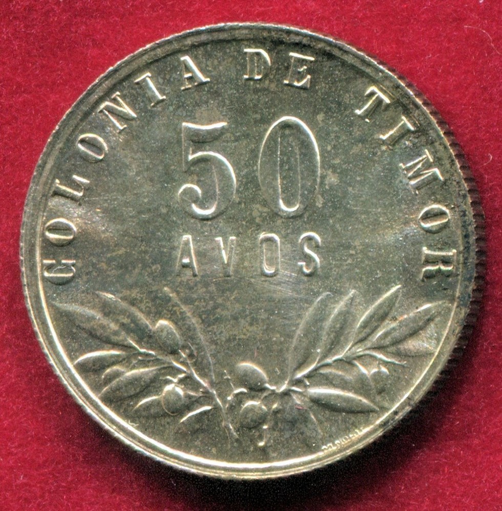 Timor - 1948 50 Avos KM#7 Ch BU