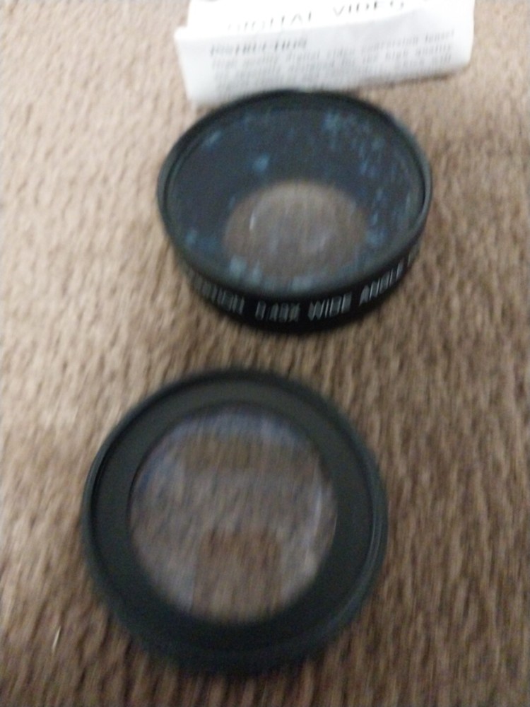Vivitar HD 0.43x Wide Angle conversion lens, 58mm