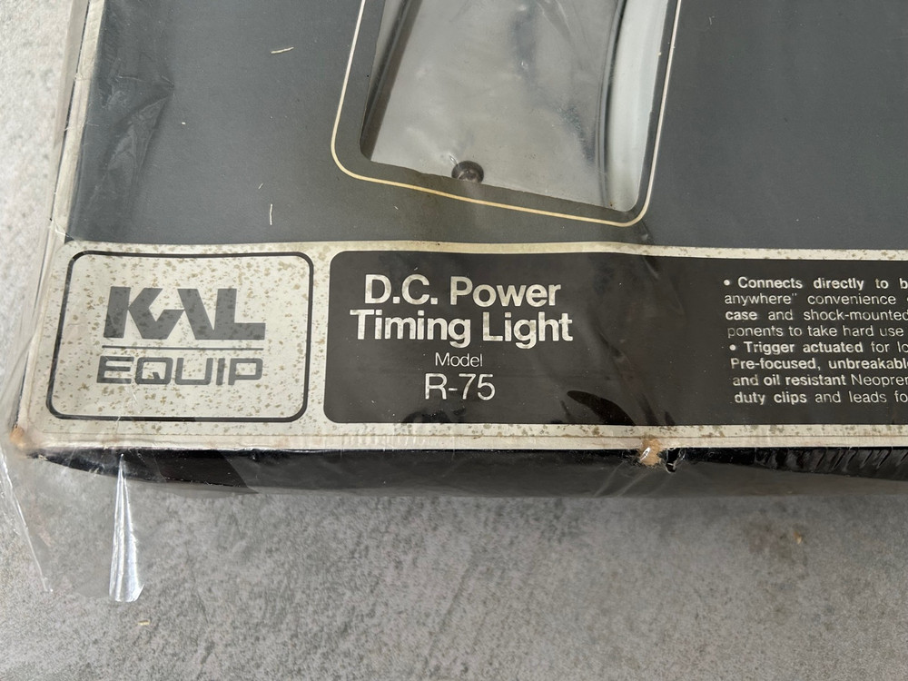 Kal equip dc power timing light R75
