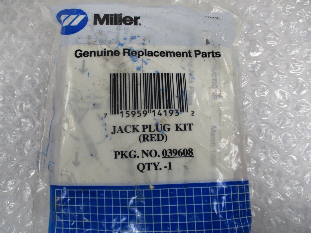 MILLER 039608 JACK PLUG KIT RED NSMP