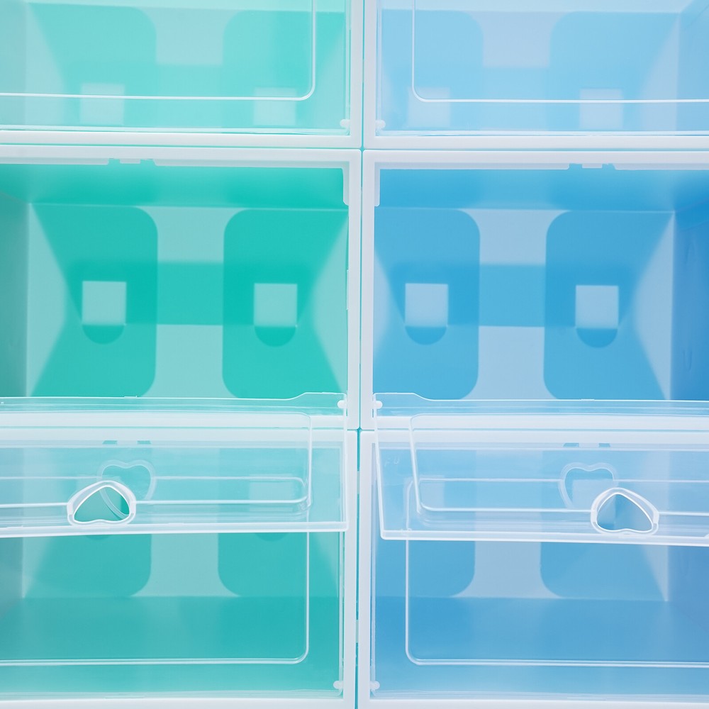 Transparent Shoe Boxes with Dustproof and Moistureproof Features, High-Quality
