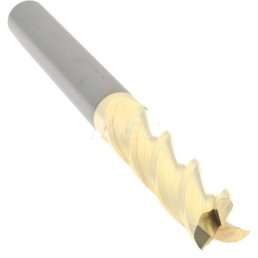 Accupro 1/2", 2-1/4" LOC, 1/2" Shank, 6" OAL, 3 Flute, Solid Carbide Square E...