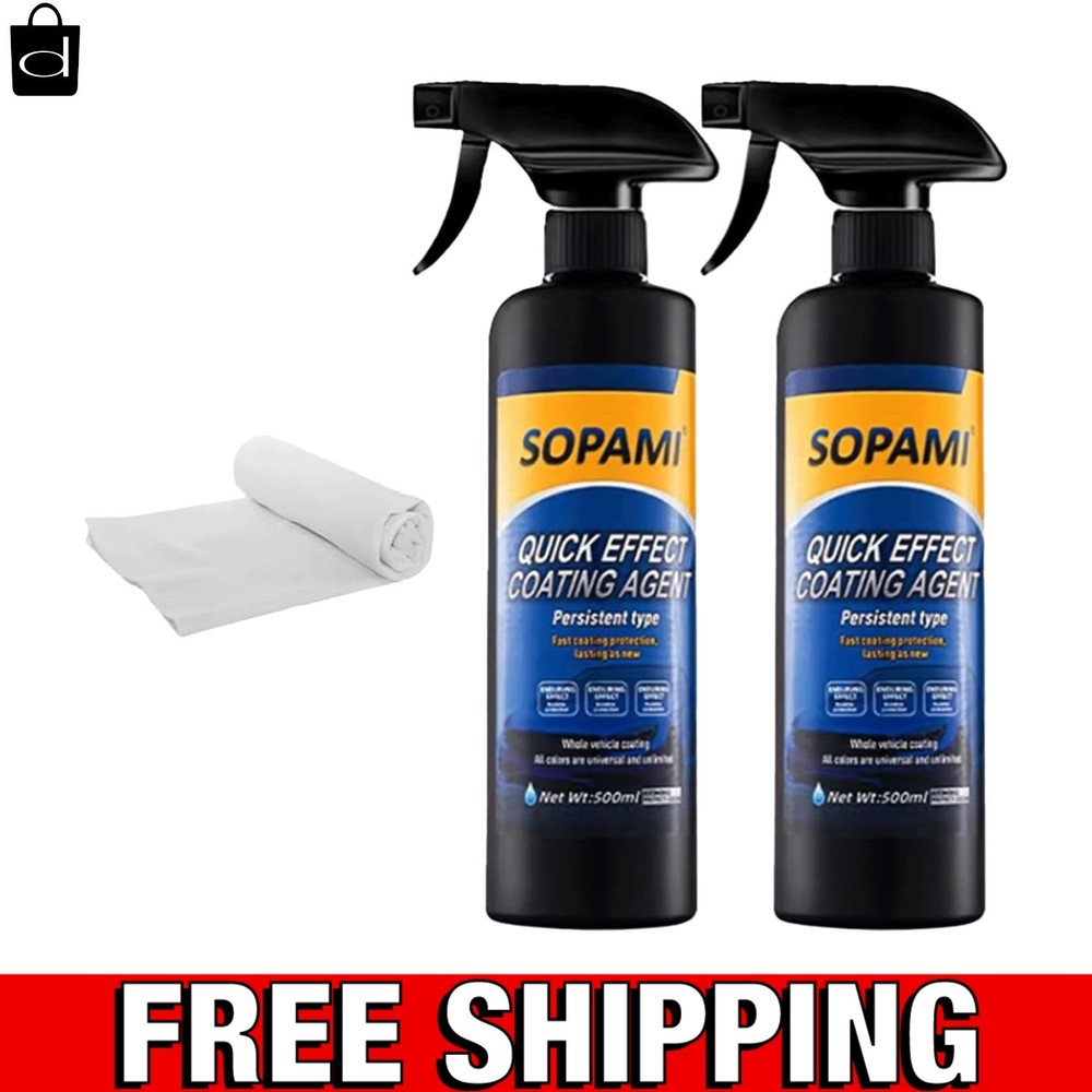 Sopami Ceramic Paint Sealant, Ceramic Coating Maximum Gloss & Shine Ceramic Wax,