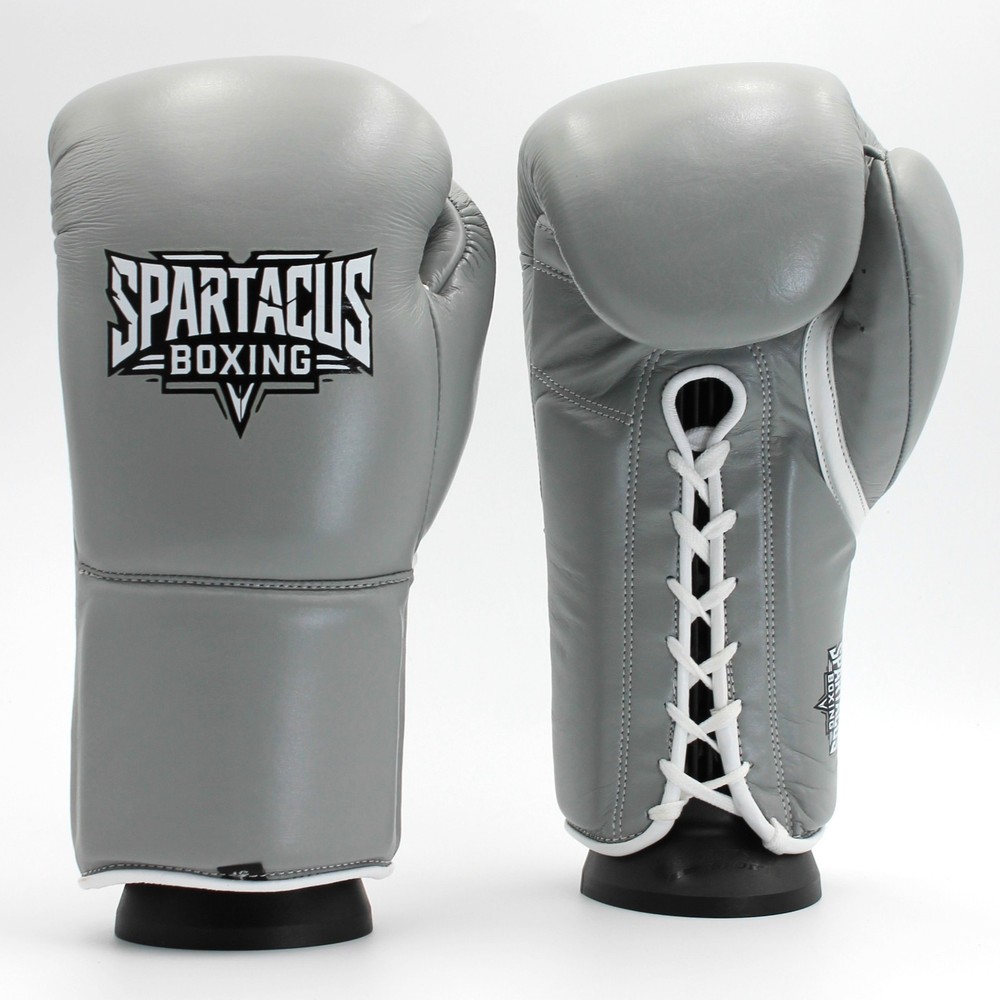 Spartacus Sparring Gloves - Grey 14-oz