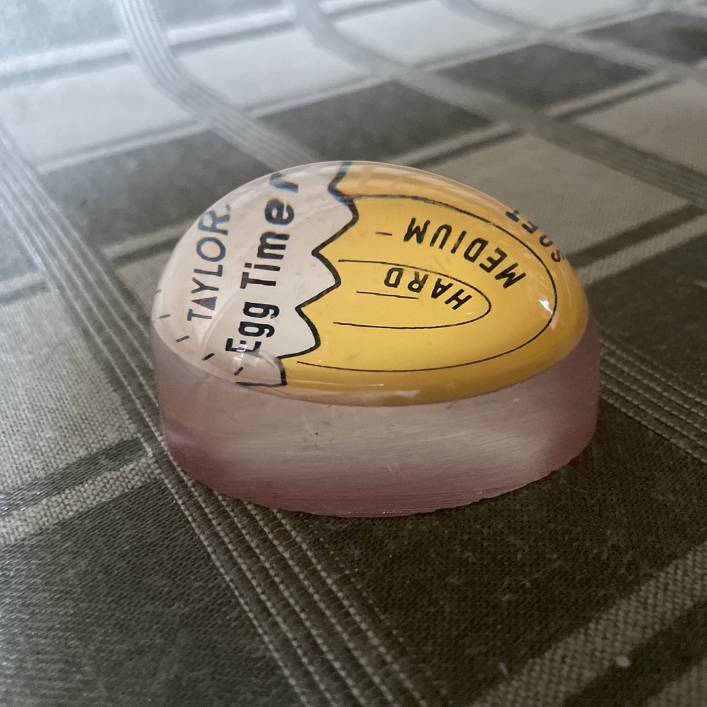 🥚 Egg Timer ⏲️Taylor Thermochromic Ink Changes Color Determines Egg Consistency