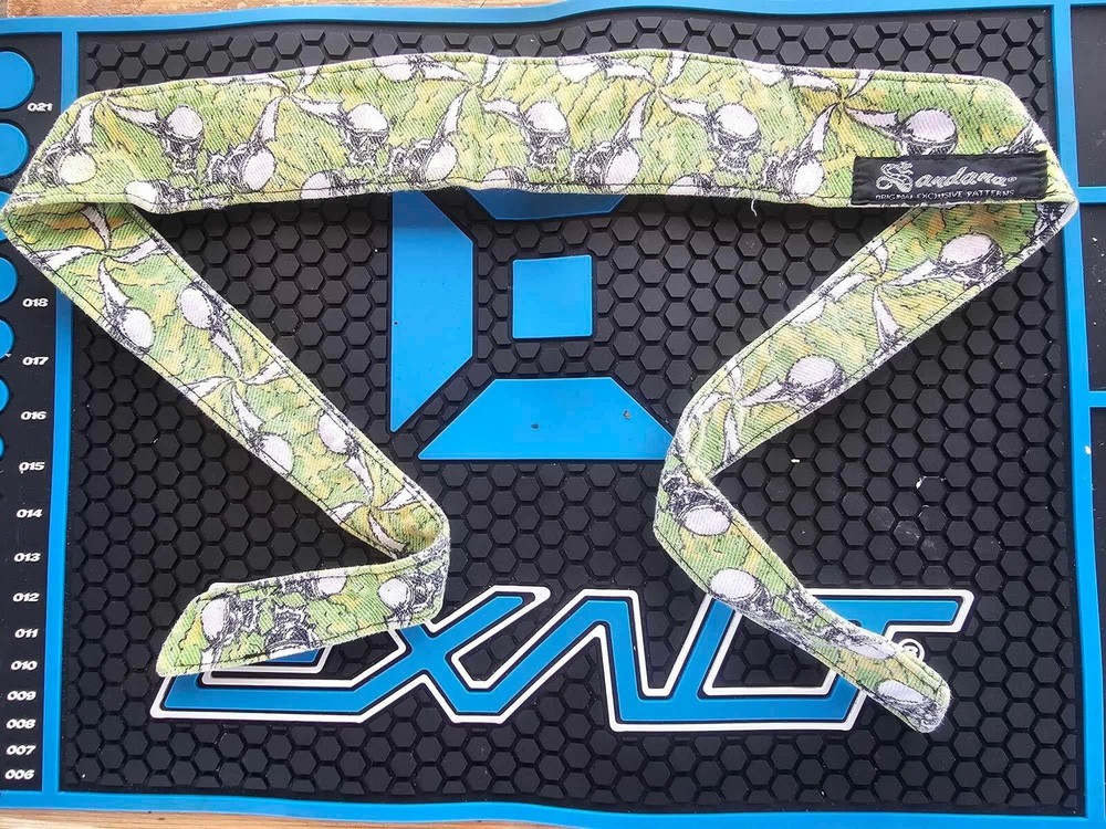 Paintball sandana headband Lime/citrus