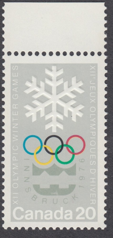 Canada - #689 Winter Olympics - MNH