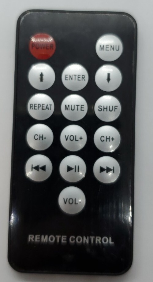 Replacement Remote Control For Axxess AXM-DC04 Wireless FM Transmitter