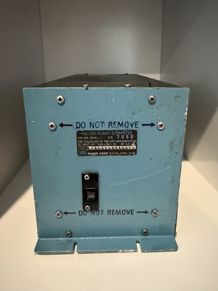 King KC 295 Flight Computer