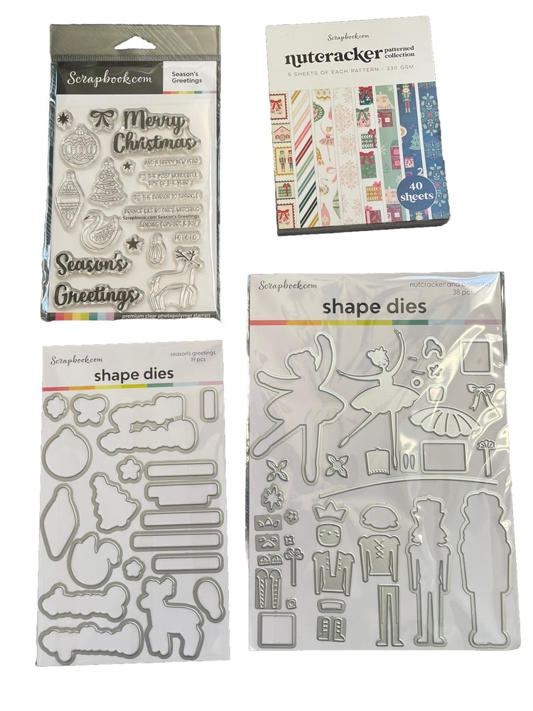 Nutcracker Dies and Stamp Bundle