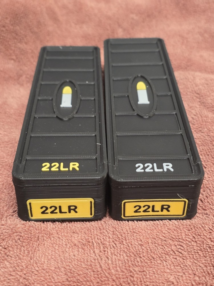 22LR Ammo Box 100rd Capacity (2 Pack)