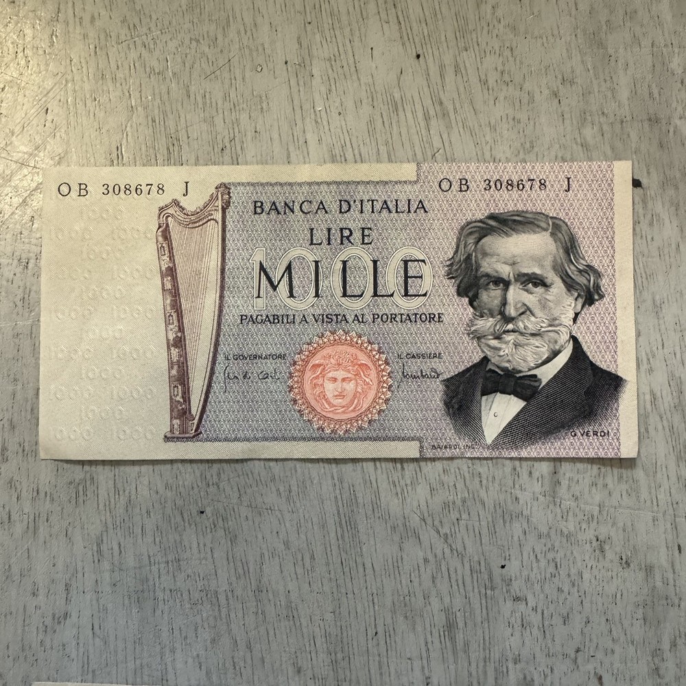 Italy 1000 Lire 1969
