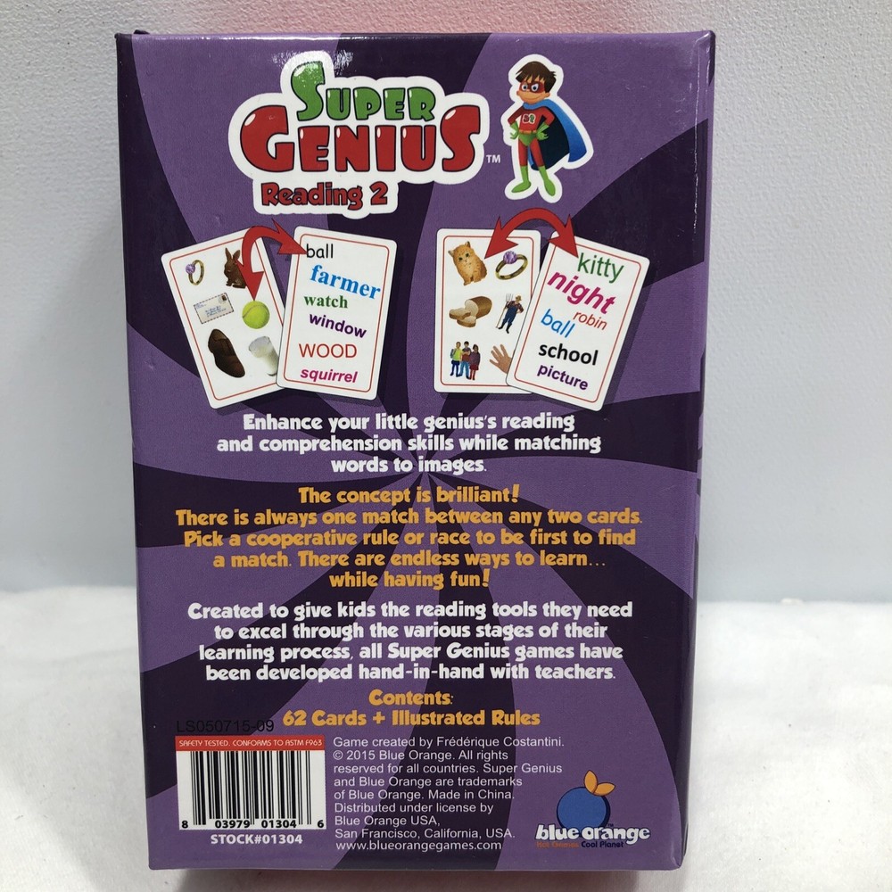 Super Genius Reading 2: A Learning Game by BlueOrange