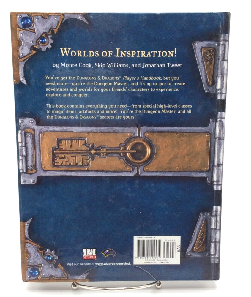 DUNGEONS AND DRAGONS: DUNGEON MASTERS’ GUIDE Core Rulebook Hardback