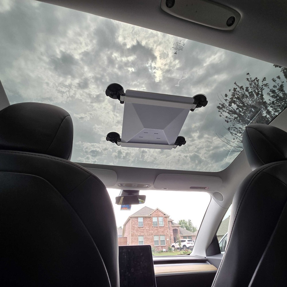 Starlink Mini Flat Suction Cup Mount - Quick install & Removal - Made in USA