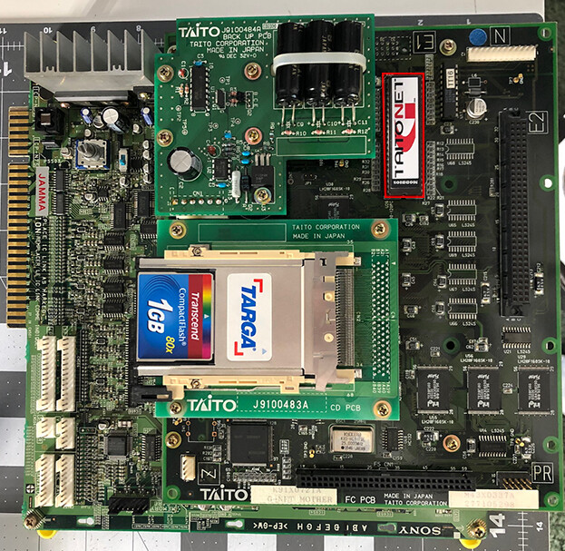 Taito GNET BIOS upgrade chip