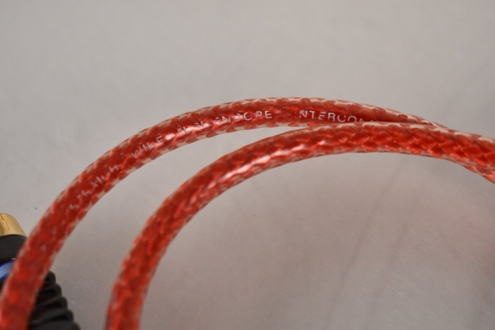 .5m Pair RCA Straightwire LSI Encore Audio Interconnect Cables