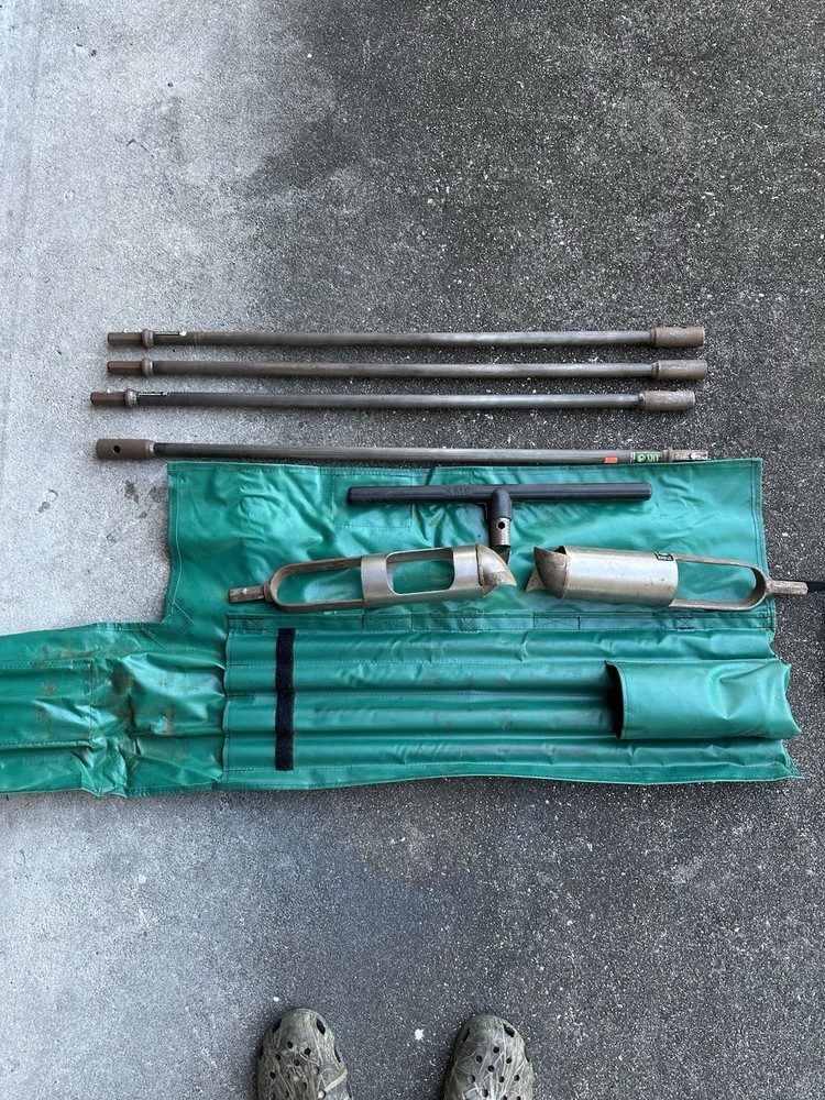 AMS Mini Soil Auger, Quick Connect Kit.