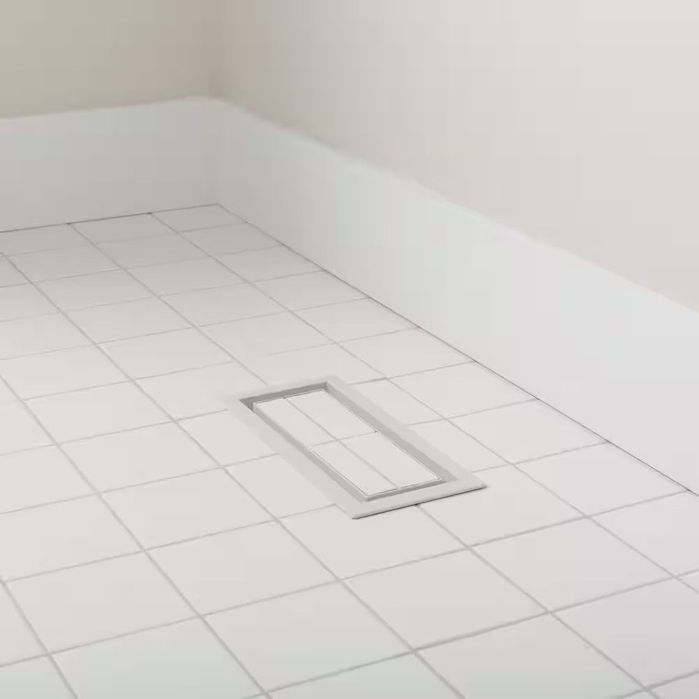 Framed Floor Vent (Lite) 4 In. X 10 In. White