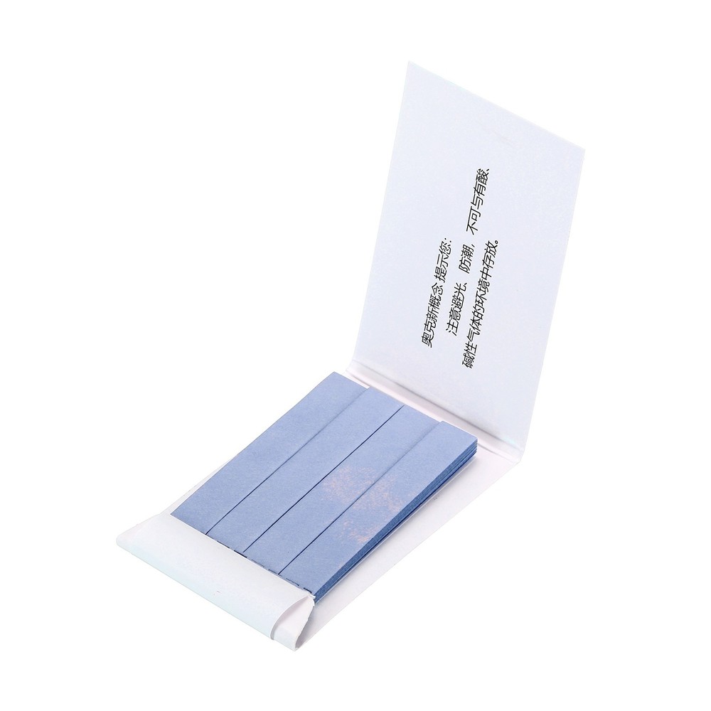 PH test strips, 2pcs 80 indicator maps sunflower tester, blue