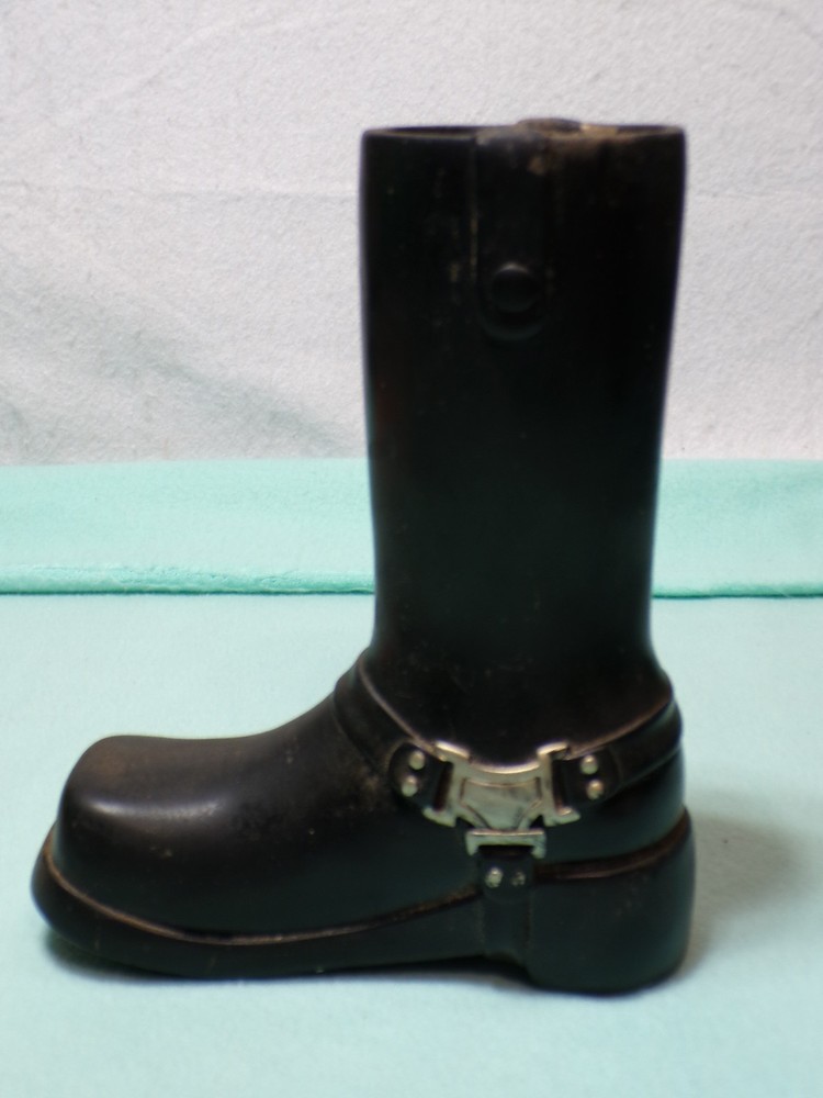 Ceramic 8" Tall Biker Style Boot Planer in Good Condition