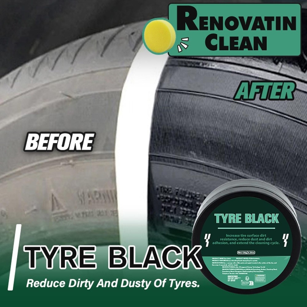 Car Tire Cleaning And Brightening Coating Paste Maintenance Coating Paste