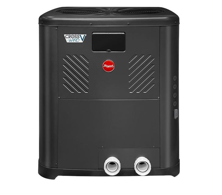 Raypak Crosswind V Heat Pump 208-230V Vertical Discharge 8550, 6550, 5550, 4550