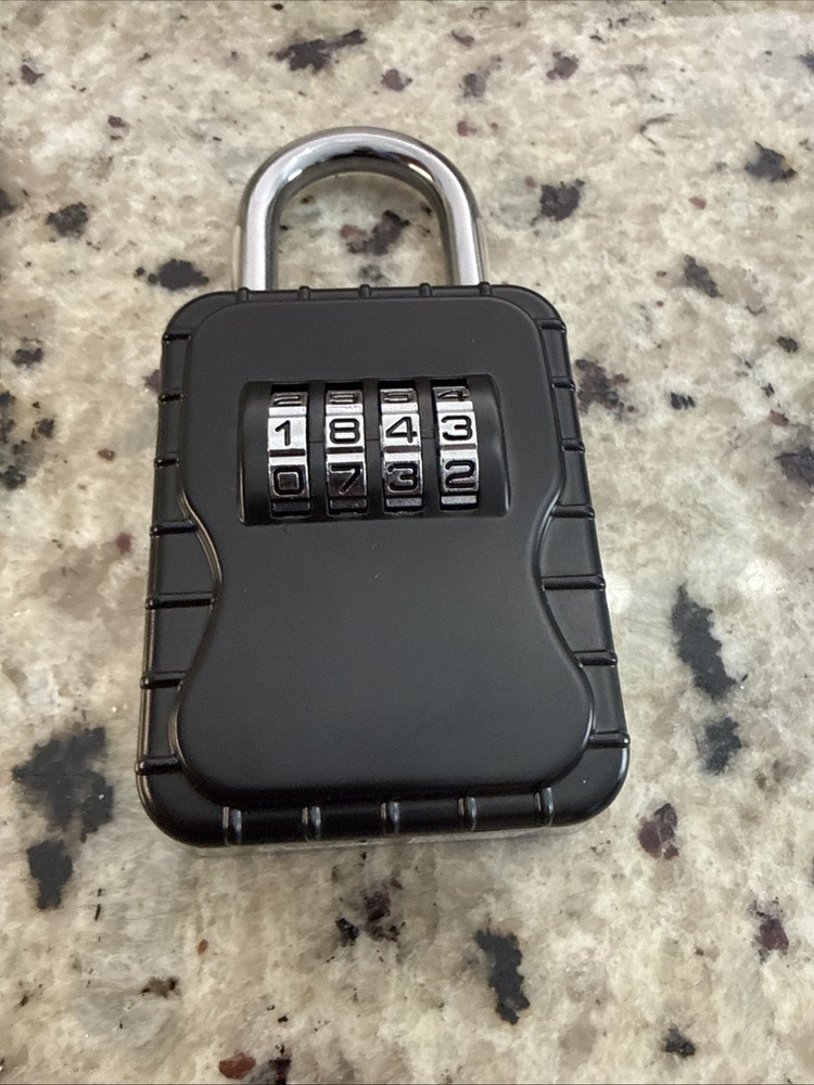 Realtor lock key box 4 digit combination